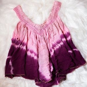 Forever21 Tie-Dye Blouse